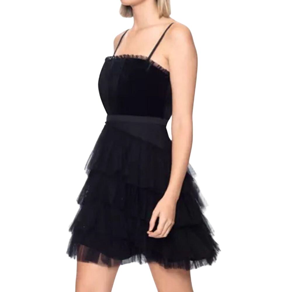 Betsy & Adam $239 Women's Sleeveless Strappy Fit and Flare Dress Size 2
